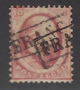 Netherlands SC#5 F-VF Used SCV$8.00...A World of Stamps!