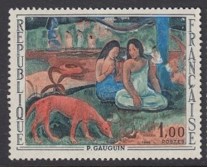 France 1205 Gauguin Painting mnh
