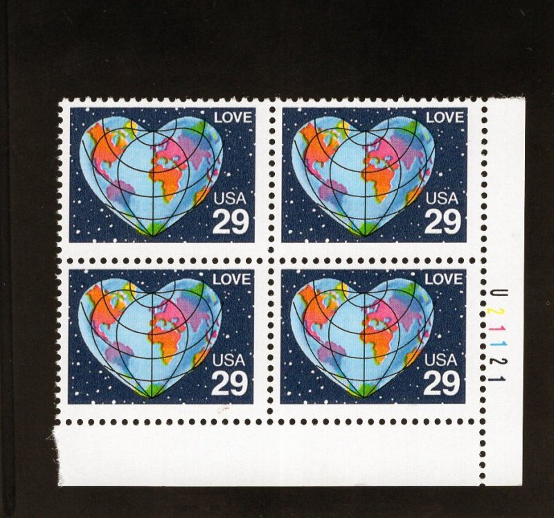 2535 LOVE, MNH LR-PB/4 (#U21121)