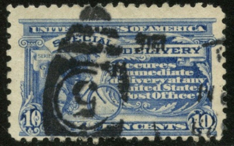 US Sc#E10 1916 10c Special Delivery No Watermark Perf. 10 Used