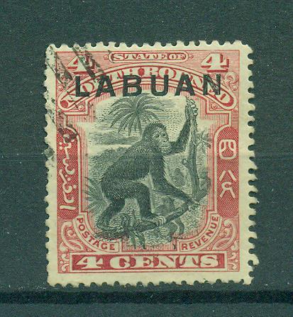 Labuan sc# 99A used cat value $.60