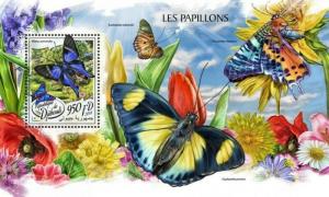 Djibouti - 2018 Butterflies - Stamp Souvenir Sheet - DJB18112b