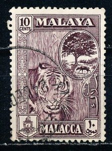 Malaya Malacca #61 Single Used