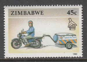 Zimbabwe 629 Motorcycle MNH VF