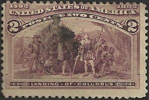 # 231 BROWN VIOLET USED LANDING OF COLUMBUS SCV-0.30