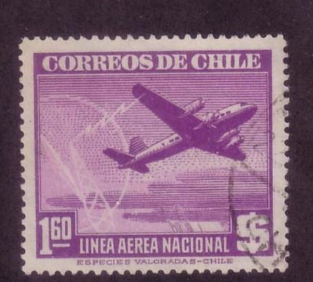 Chile Sc. # C108 Used Airplanes