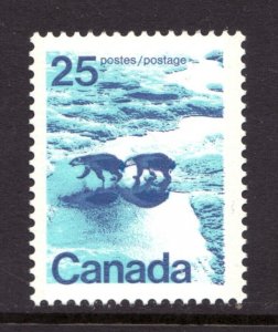 1972 - #597aiii Siamese Twins - Canada Polar Bears, Landscape Definitive cv$10