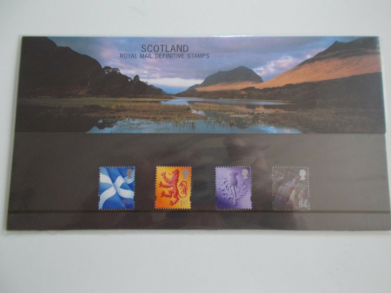 1999 Regional Machin Defins Scotland 2nd to 64p Presentation Pack no 45 Cat £14