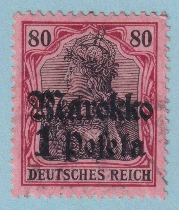 GERMANY OFFICES ABROAD - MOROCCO 53  USED - NO FAULTS EXTRA FINE!
