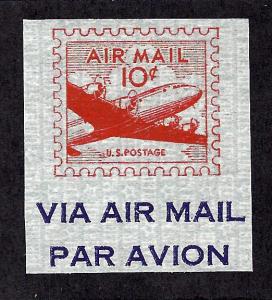 #UC16 Mint... Airmail Cut Square... SCV $1.00