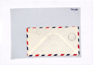 TRINIDAD & TOBAGO Air Mail FIRST FLIGHT GAMBIA USA Pennsylvania 1941 ZC135