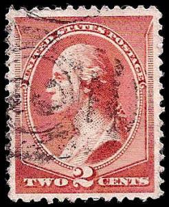 # 210 RED BROWN USED GEORGE WASHINGTON