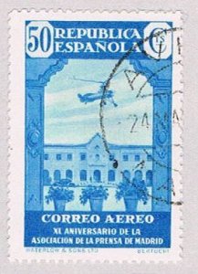 Spain Helicopter over building (AP116508)