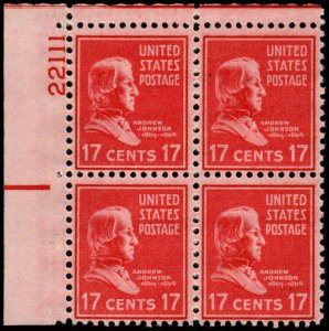 US - 822 - MNH - PL# Block - SCV-5.00