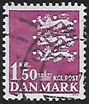 Danmark # 399 - State Seal - 1.50Kr - used  {Dk1}