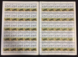 TUVALU Cars Automobiles Sheets x 16(800 Stamps)MNH.( BLK31)