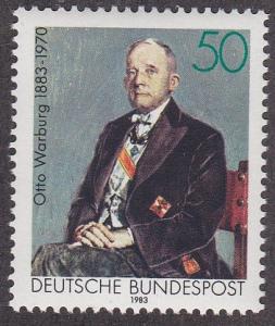 Germany # 1400, Otto Warburg, NH, Half Cat