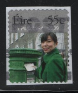 Ireland 2009 used Sc 1834b 55c Posting letter An Post 25th ann Perf 14 on piece