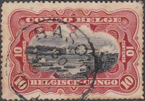 Belgian Congo #46 Used