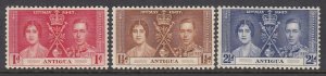 Antigua 81-3 Coronation mint