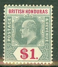 JS: British Honduras 69 mint CV $80