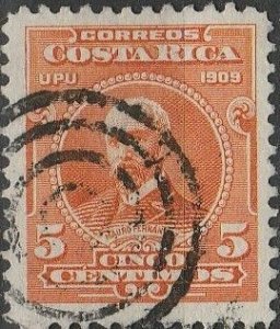 Costa Rica,#72  Used  From 1910