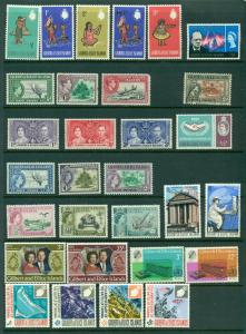 31 different Gilbert & Ellice Islands stamp collection 