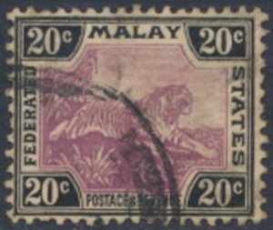 Federated Malay States   SC# 32 Used  see details & scans