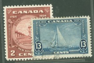 Canada #210-216  Single