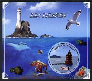 MALI - 2013 - Lighthouses - Perf De Luxe Sheet - MNH - Private Issue