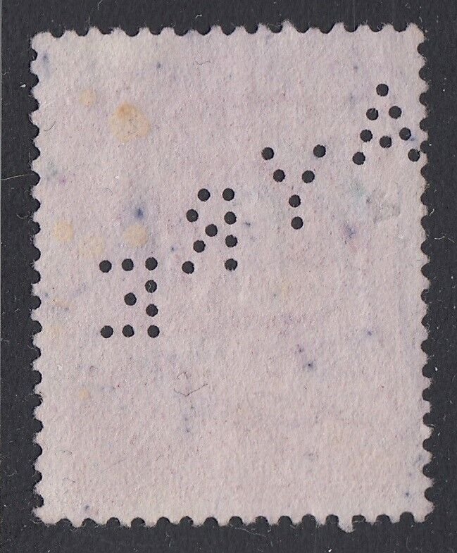 Newfoundland #185 Used AYRE Perfin