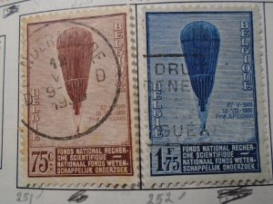 Belgium  #  251-52  used