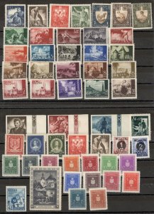 CROATIA - HDH - LOT OF 53 STAMPS