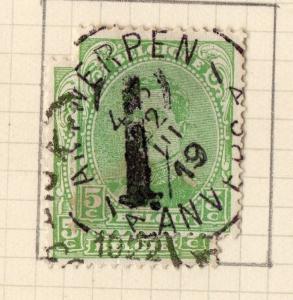 Belgium 1919 early Postage Due Issue Fine Used 5c. 251301