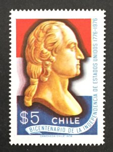 Chile 1976 #492, George Washington, MNH.