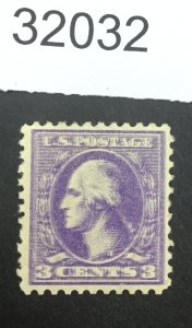 US STAMPS #530a MINT OG H DOUBLE IMPRESSION LOT #32032