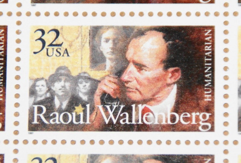 1997 sheet Raoul Wallenberg Sc# 3135