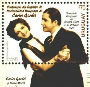 Gardel Tango couple dance cinema film movie cuesta abajo Roaring twenties 