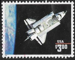 US 2544 Used - Space Shuttle - Priority $3.00