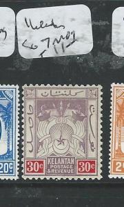 MALAYA KELANTAN (P2702B) 30C  SG 7  MOG 