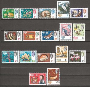 FIJI 1968 SG 371/387 MINT