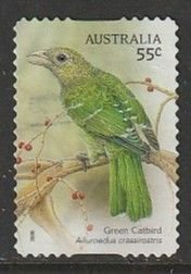 2009 Australia - Sc 3152 - used VF - 1 single - Green Catbird