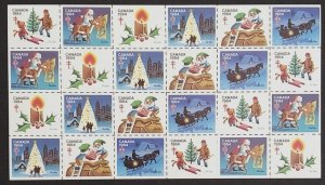 Canada NCS83 National Christmas Seal Sheet (1984) VF MNH