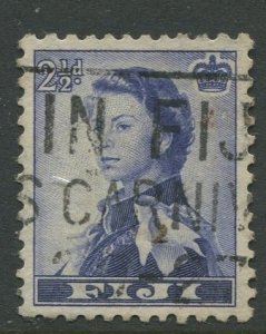 STAMP STATION PERTH Fiji #151 QEII Definitive Issue Used 1954 CV$0.30
