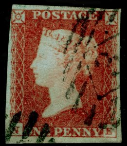 SG8, 1d red-brown, FINE USED. NE 