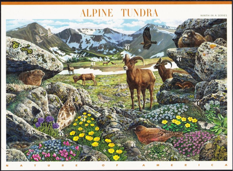 4198 Sheet of 10., MNH, XF