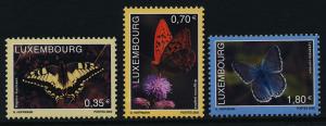 Luxembourg 1172-4 MNH Butterflies