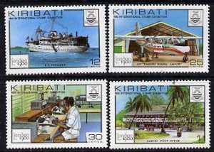 KIRIBATI - 1980 - London 80 Stamp Exhib. - Perf 4v Set - Mint Never Hinged