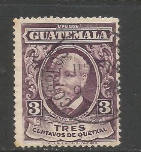 GUATEMALA 236 VFU 162G-3