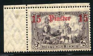 GERMANY OFFICES IN TURKEY SCOTT#53 VAR, MICHEL#46a  MINT NH 